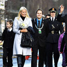 18 October: Crown Prince Haakon and Crown Princess Mette-Marit visit Rena in Åmot municipality (Photo: Scanpix)